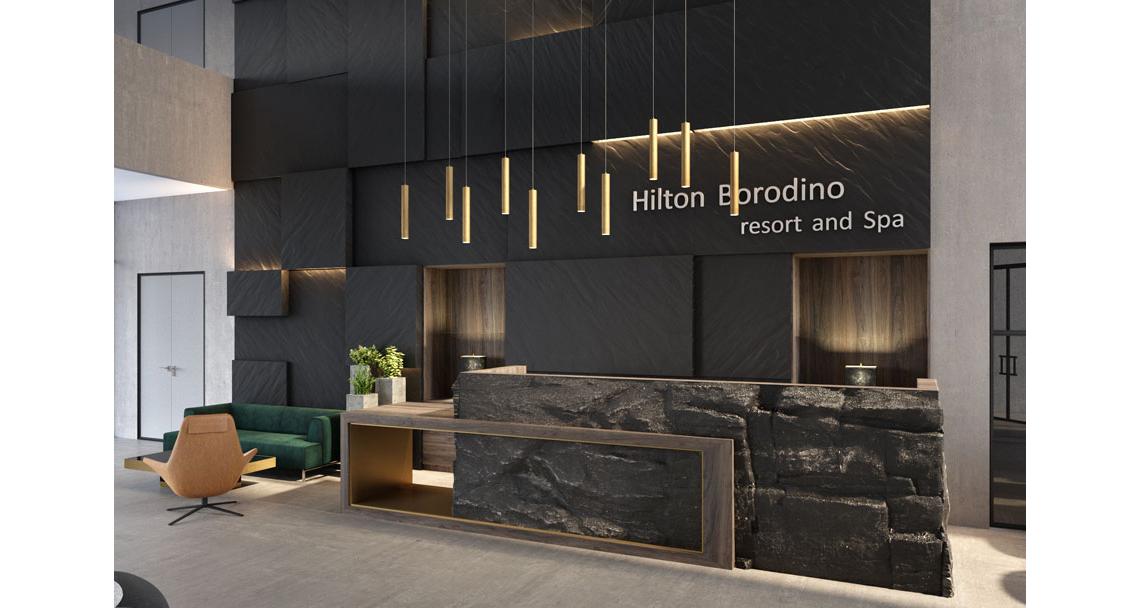 Дизайн-проект отеля HILTON BORODINO RESORT AND SPA