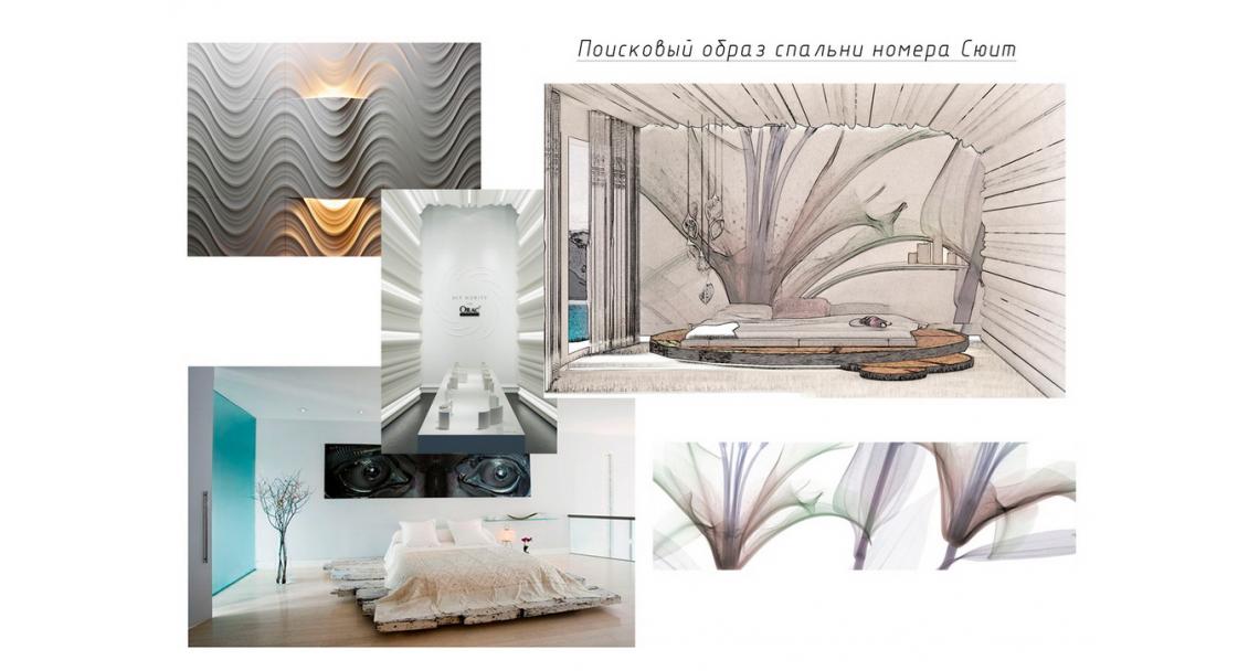 Дизайн концепция велнес отеля Eternity