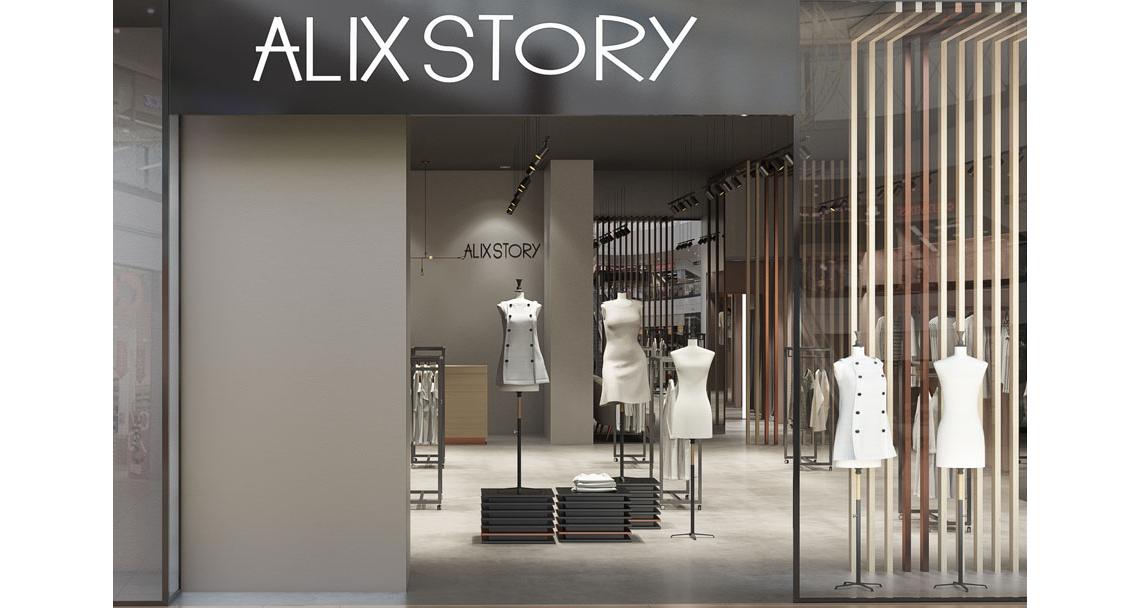 Дизайн-проект магазина Alixstory в "ТЦ Авиапарк"
