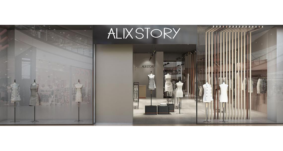 Дизайн-проект магазина Alixstory в "ТЦ Авиапарк"